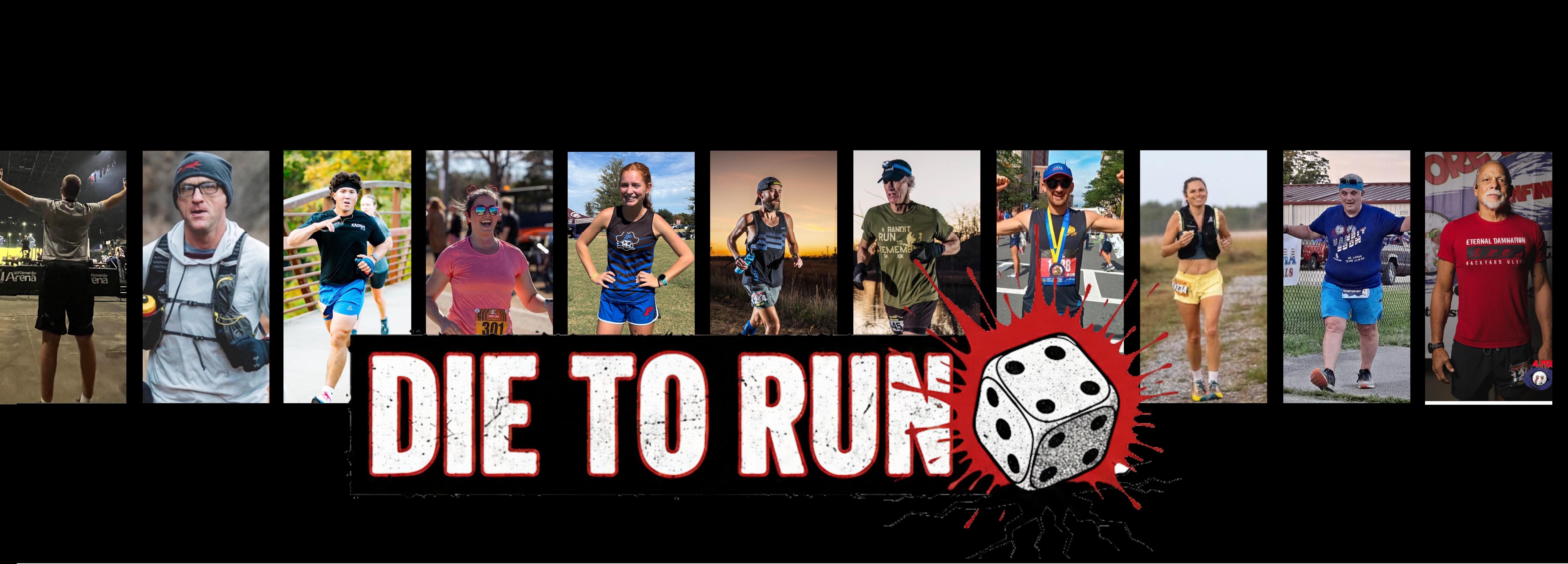 Die to Run runner collage